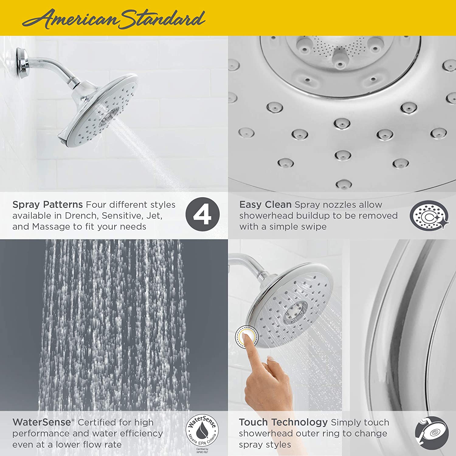 Spectra+ Touch 4-Function Shower from American Standard (4)